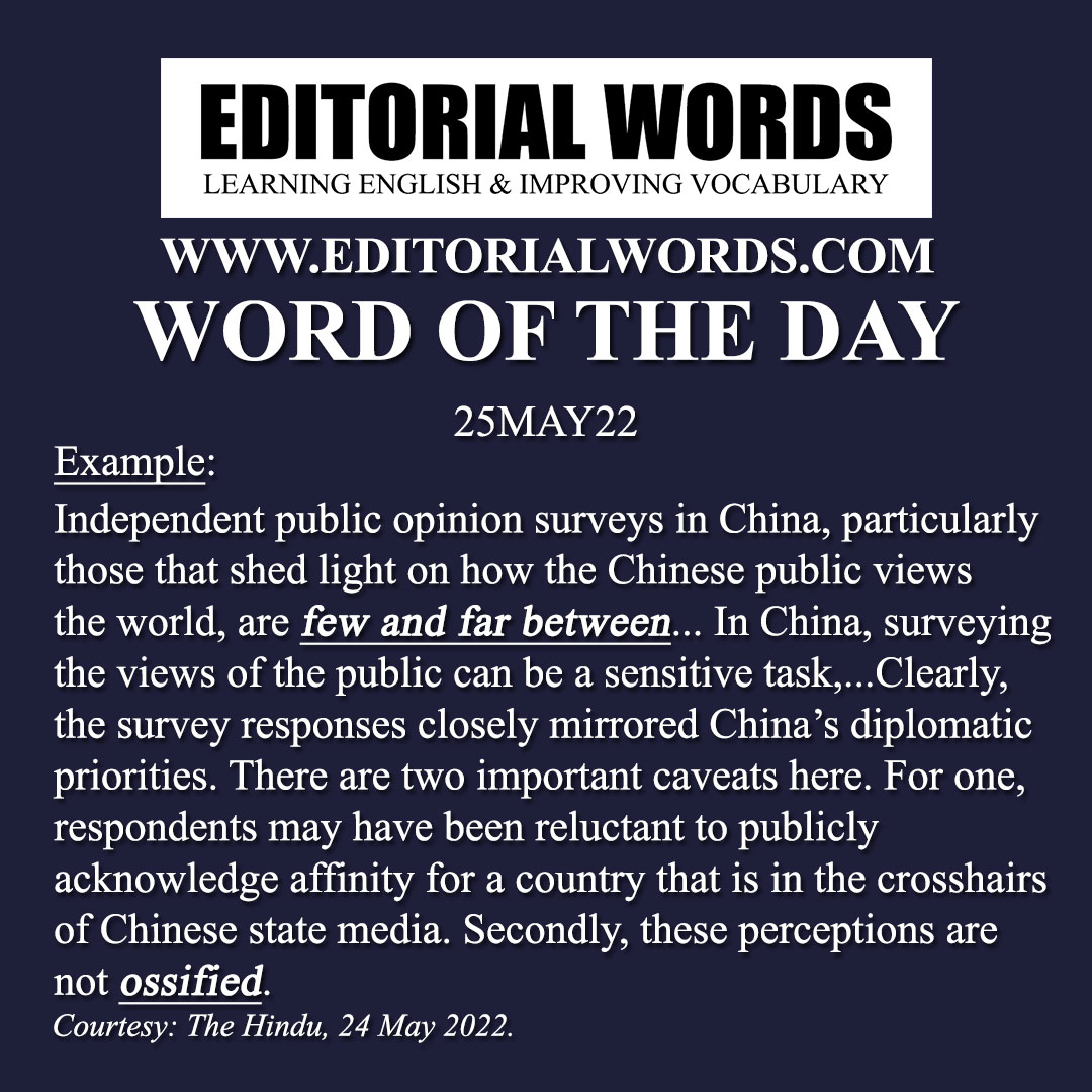 Word of the Day (ossify)-25MAY22