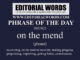 Phrase of the Day (on the mend)-08JUN22