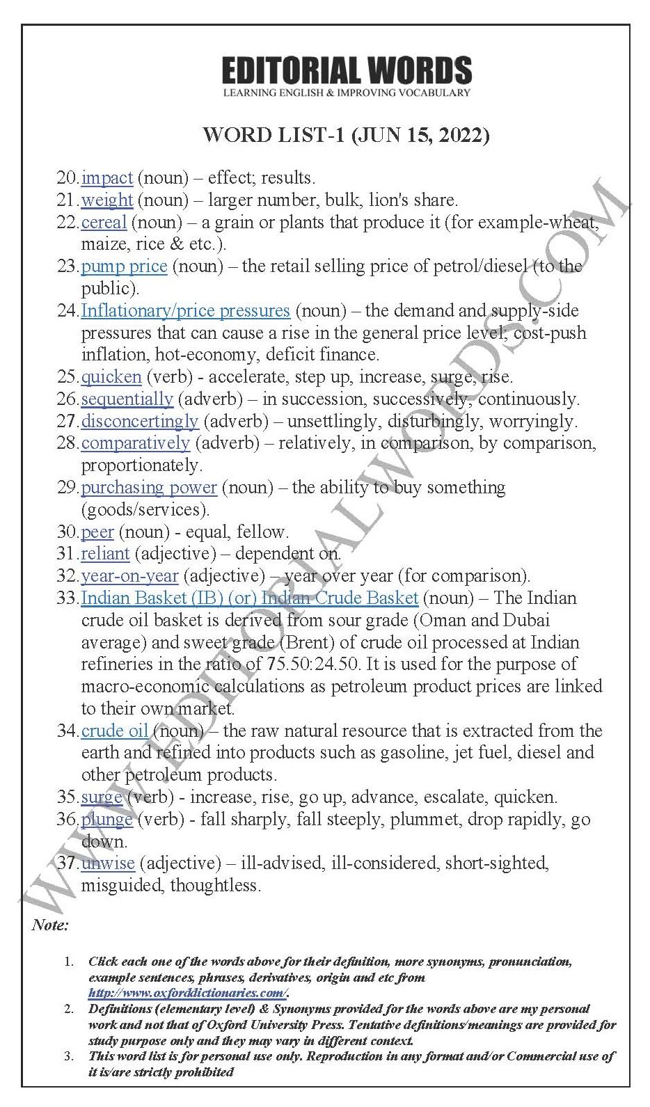 The Hindu Editorial (Cold comfort) – Jun 15 2022