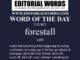 Word of the Day (forestall)-21JUN22