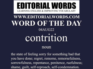 Word of the Day (contrition)-04AUG22