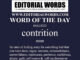 Word of the Day (contrition)-04AUG22