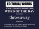 Word of the Day (throwaway)-05AUG22