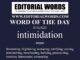 Word of the Day (intimidation)-07AUG22