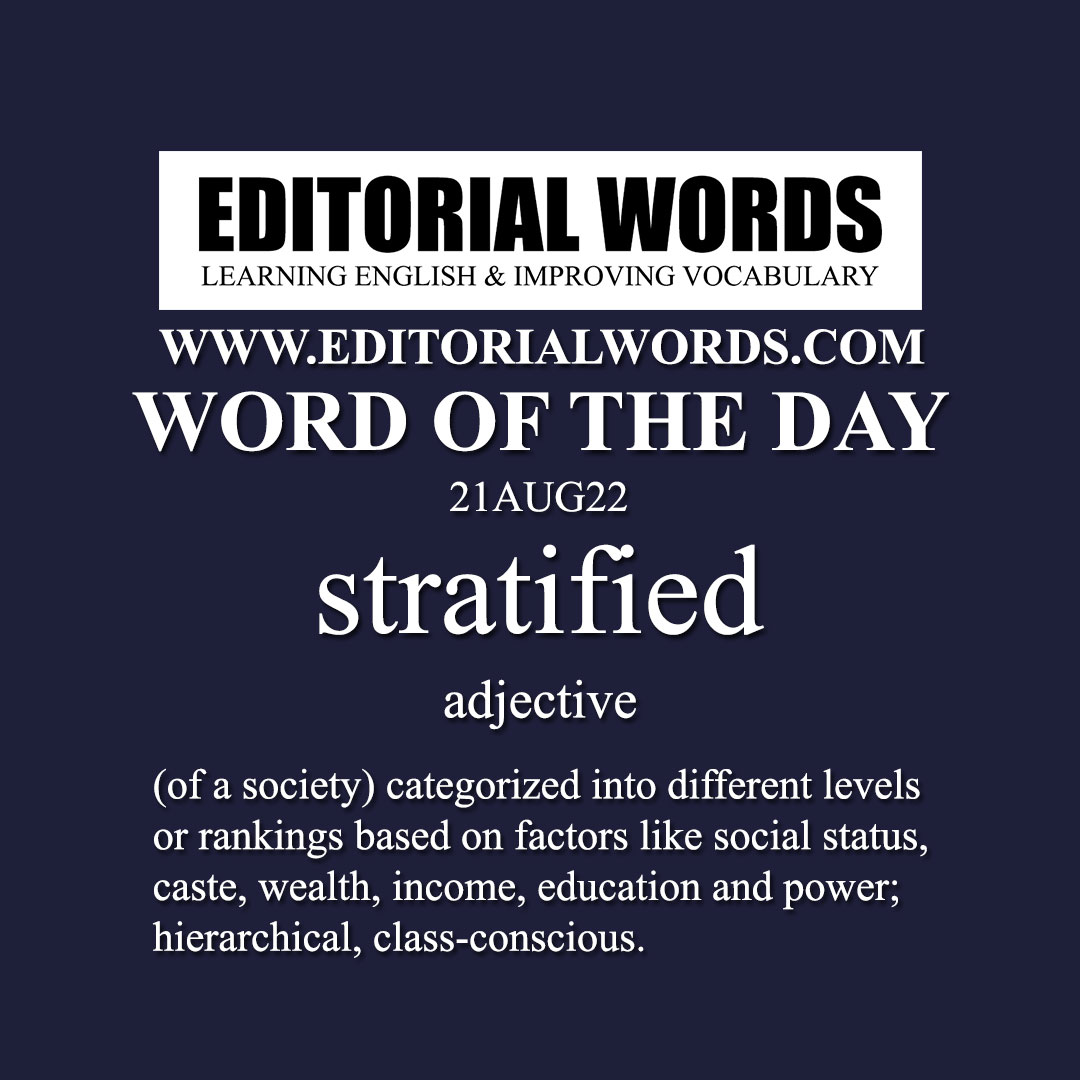 Word of the Day (stratified)-21AUG22