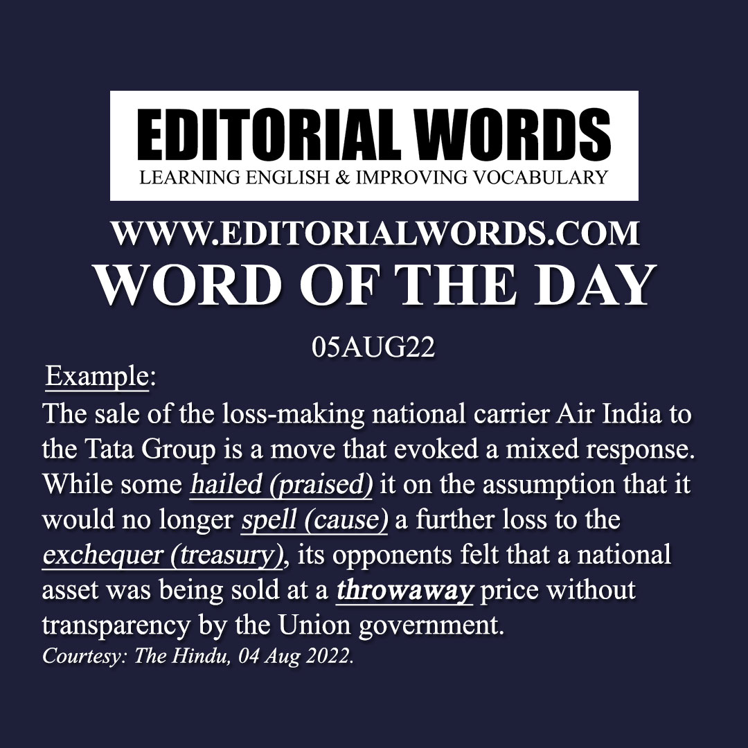 Word of the Day (throwaway)-05AUG22