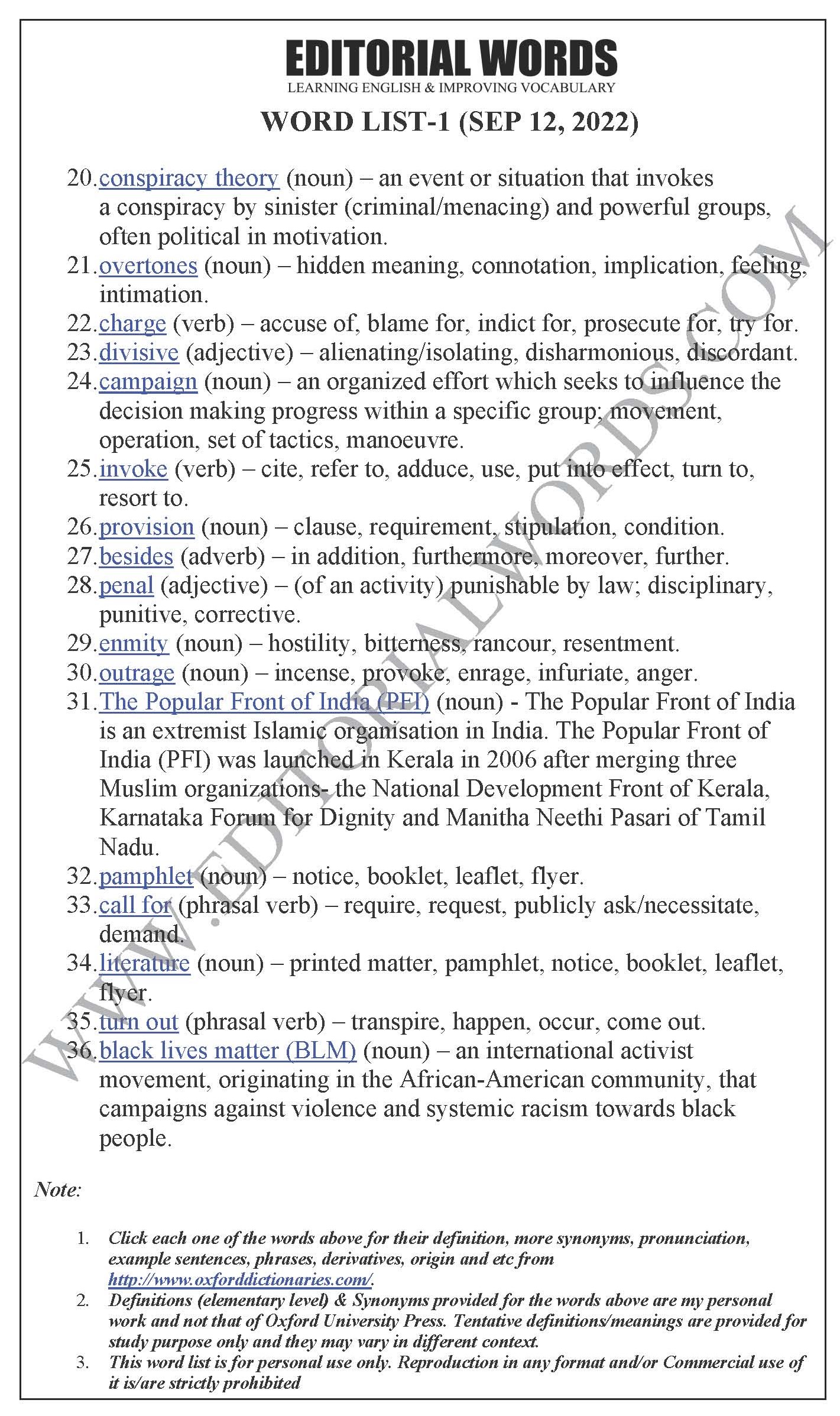 The Hindu Editorial (Relief, at last) – Sep 12, 2022