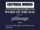 Word of the Day (pilferage)-01SEP22