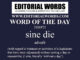 Word of the Day (sine die)-25SEP22