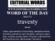 Word of the Day (travesty)-26OCT22