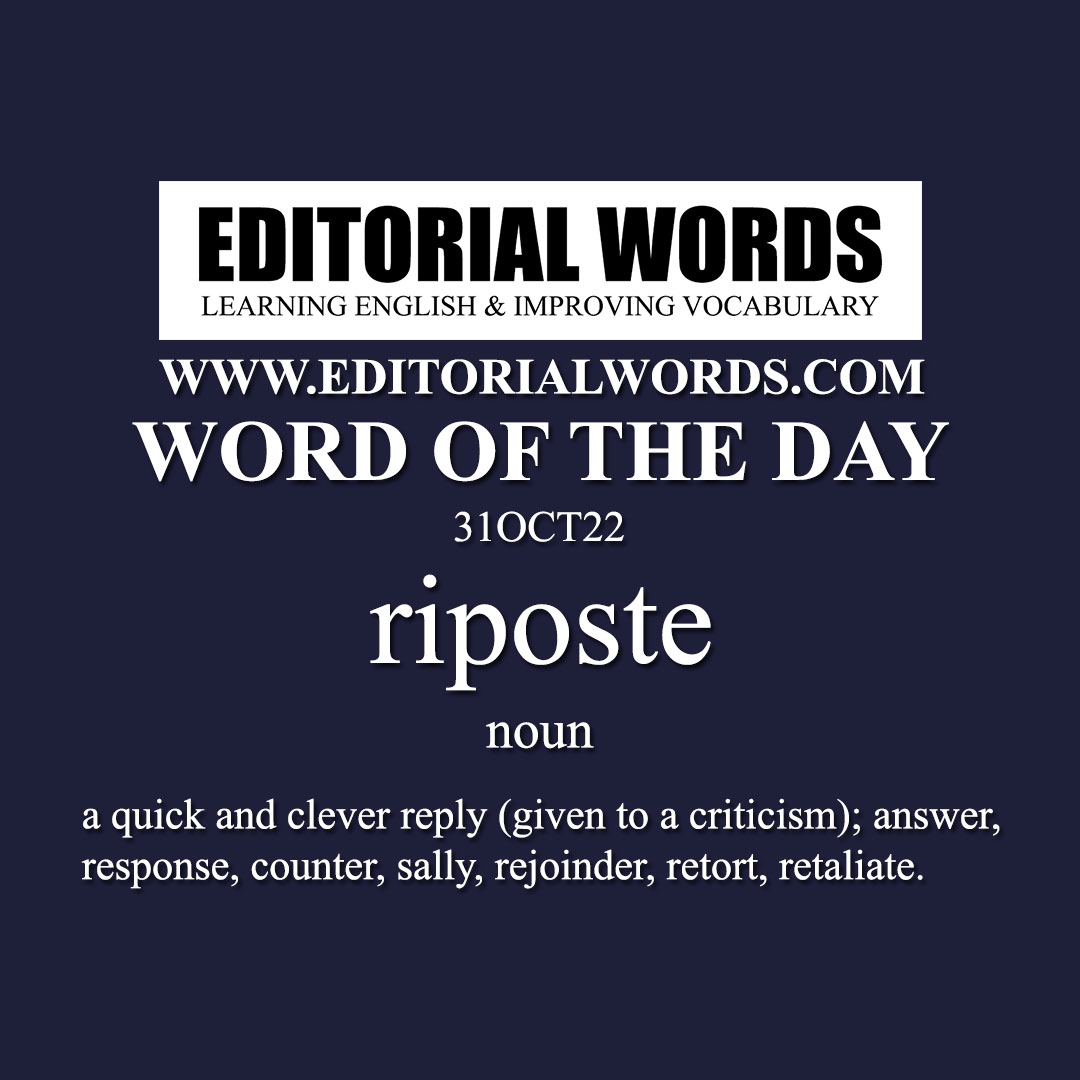 word-of-the-day-riposte-31oct22-editorial-words