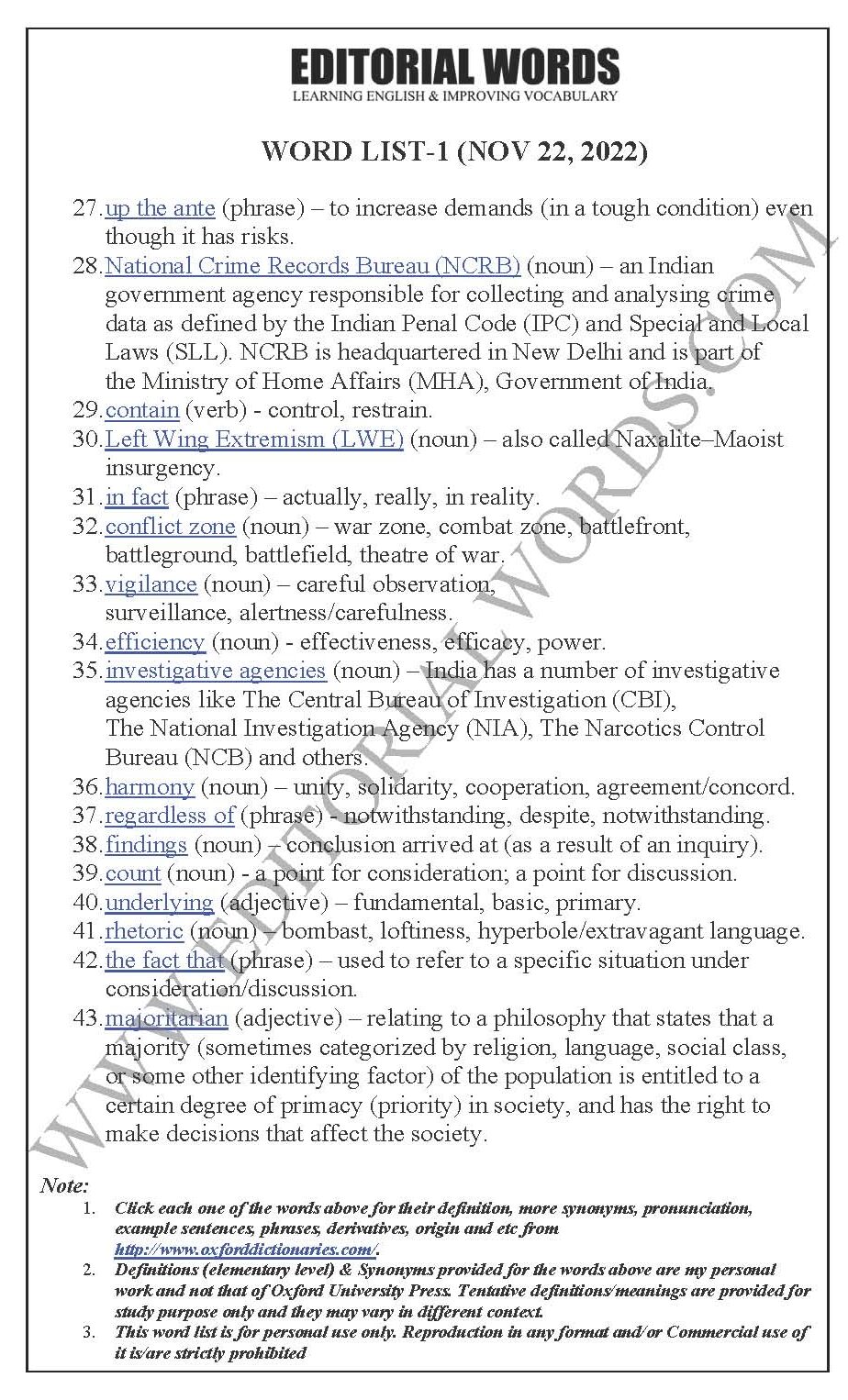 The Hindu Editorial (Signs of trouble) – Nov 22, 2022