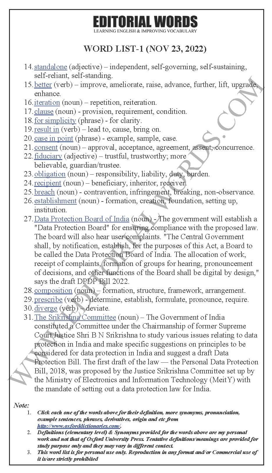 The Hindu Editorial (Persisting issues) – Nov 23, 2022