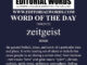 Word of the Day (zeitgeist)-10NOV22