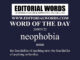 Word of the Day (neophobia)-26NOV22