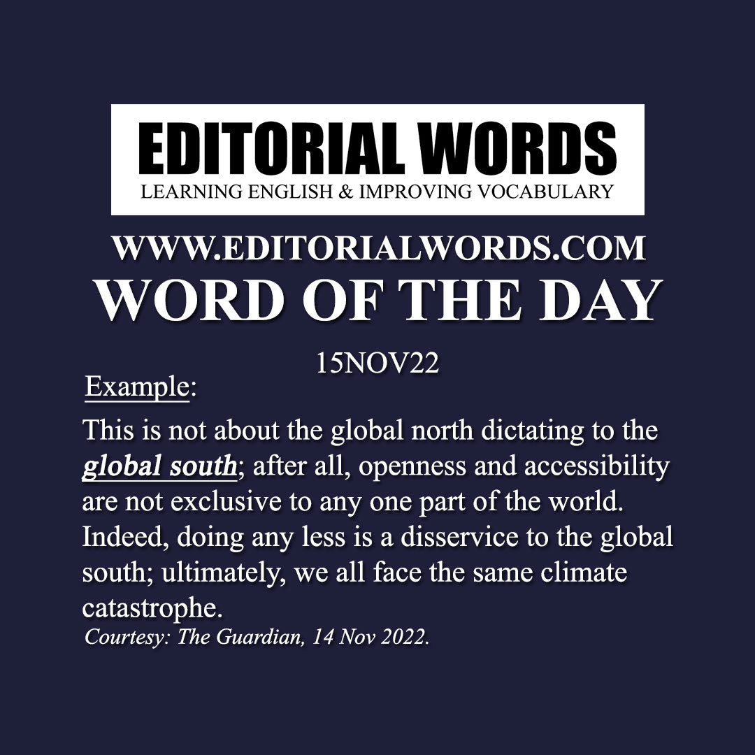 Word of the Day (Global South)-15NOV22