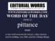 Word of the Day (pittance)-28DEC22