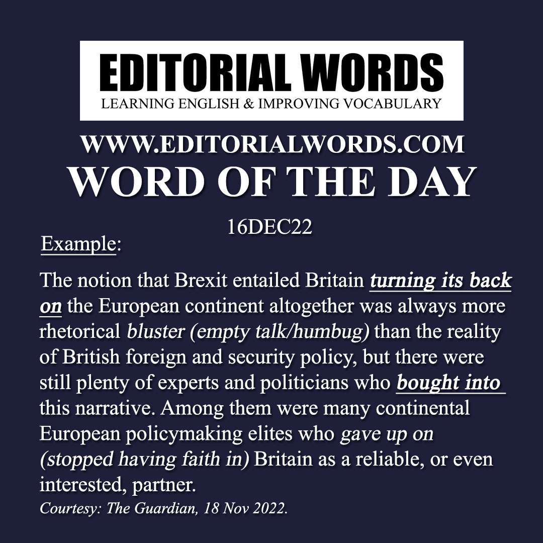 Word of the Day (buy into)-16DEC22