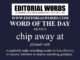 Word of the Day (chip away at)-04JAN23