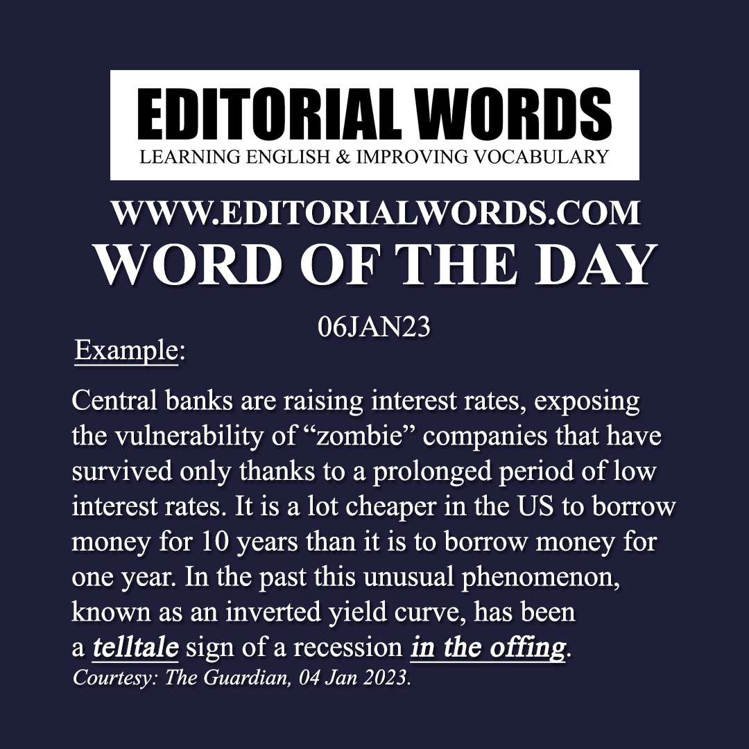 Word of the Day (telltale)-06JAN23