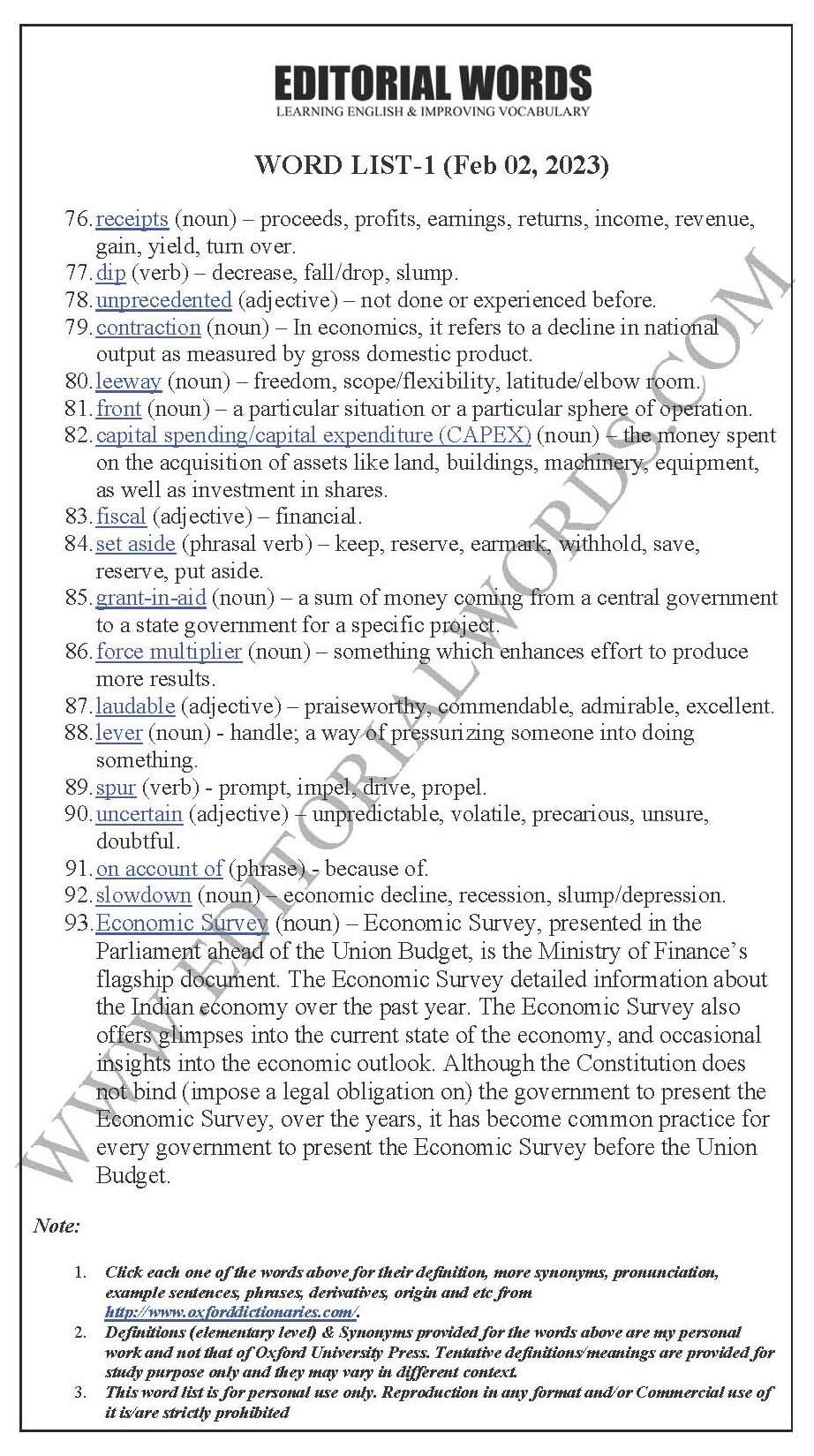 The Hindu Editorial (A raft of concessions amid consolidation) – Feb 02, 2023