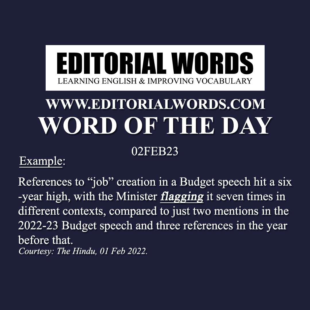 Word of the Day (flag)-02FEB23