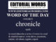 Word of the Day (chronicle)-14MAR23