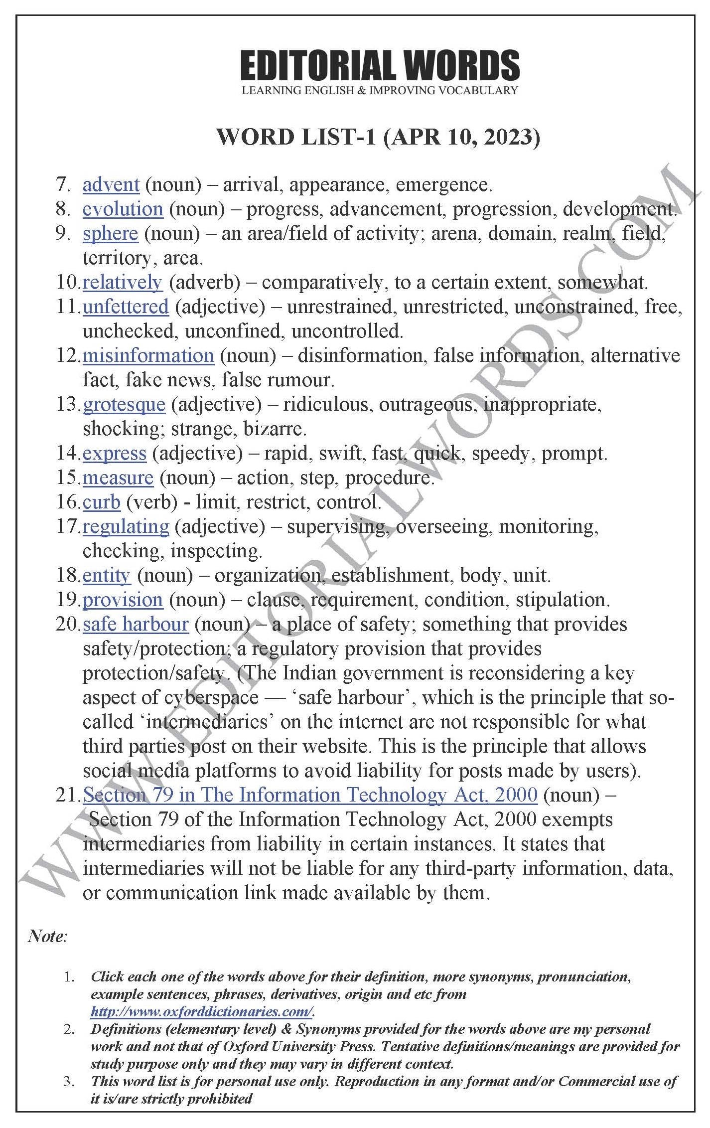 The Hindu Editorial (Draconian rules) – Apr 10, 2023