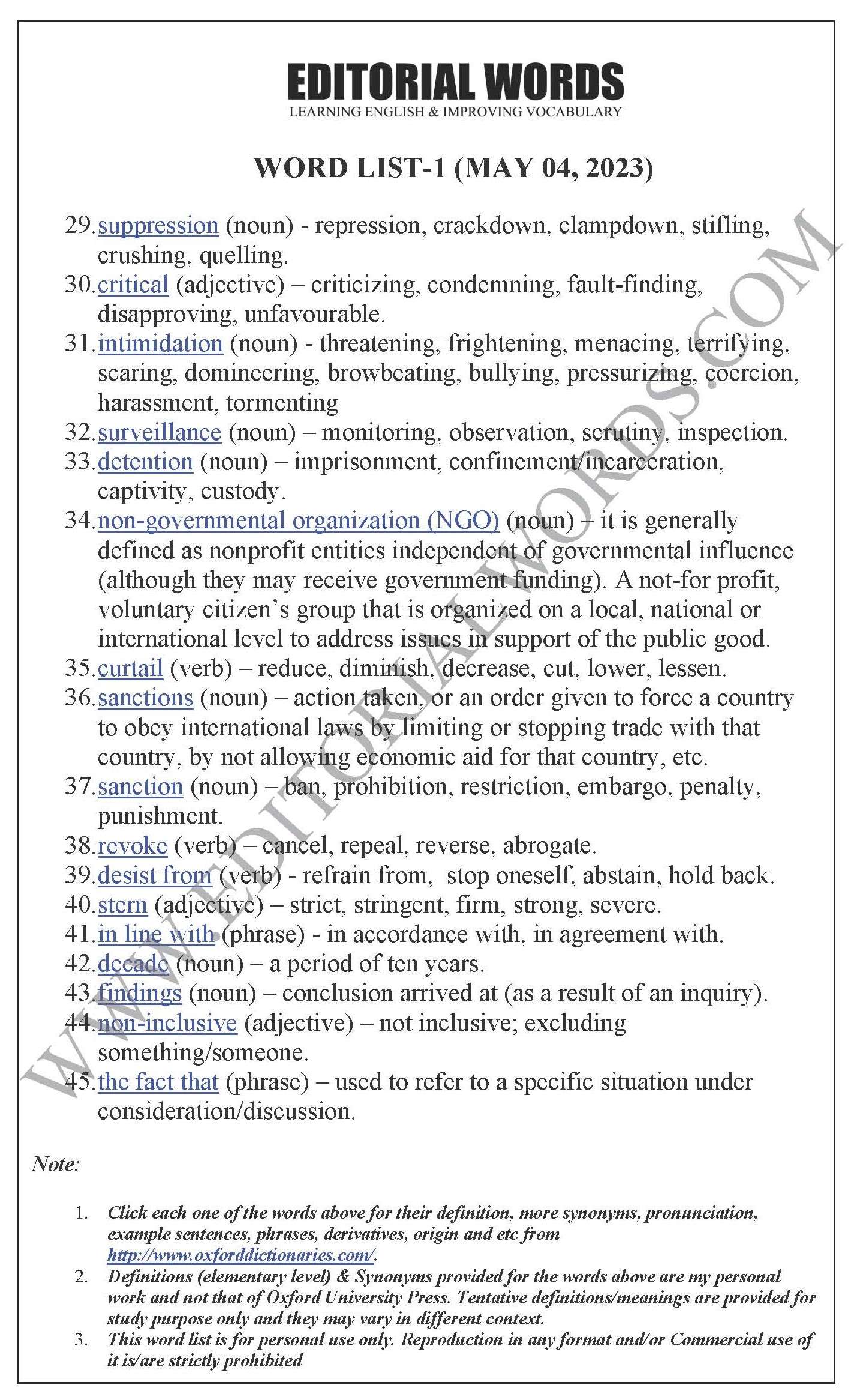 The Hindu Editorial (Present imperfect) – May 04, 2023