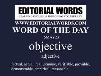 Word of the Day (objective)-15MAY23