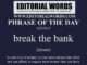 Phrase of the Day (break the bank)-02JUN23