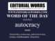 Word of the Day (autocracy)-03JUN23