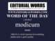 Word of the Day (modicum)-15JUN23