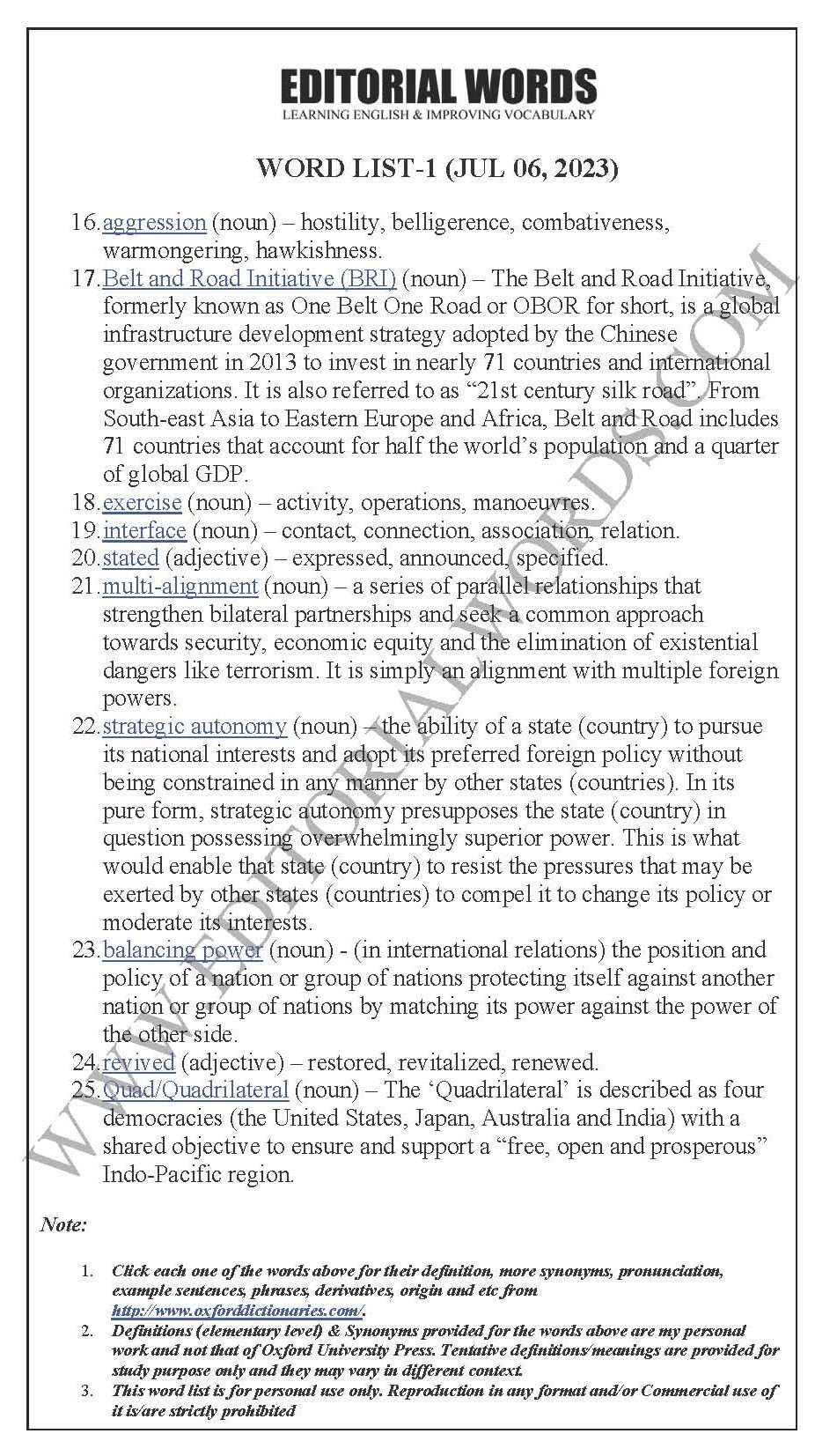 The Hindu Editorial (Diminishing returns) – Jul 06, 2023