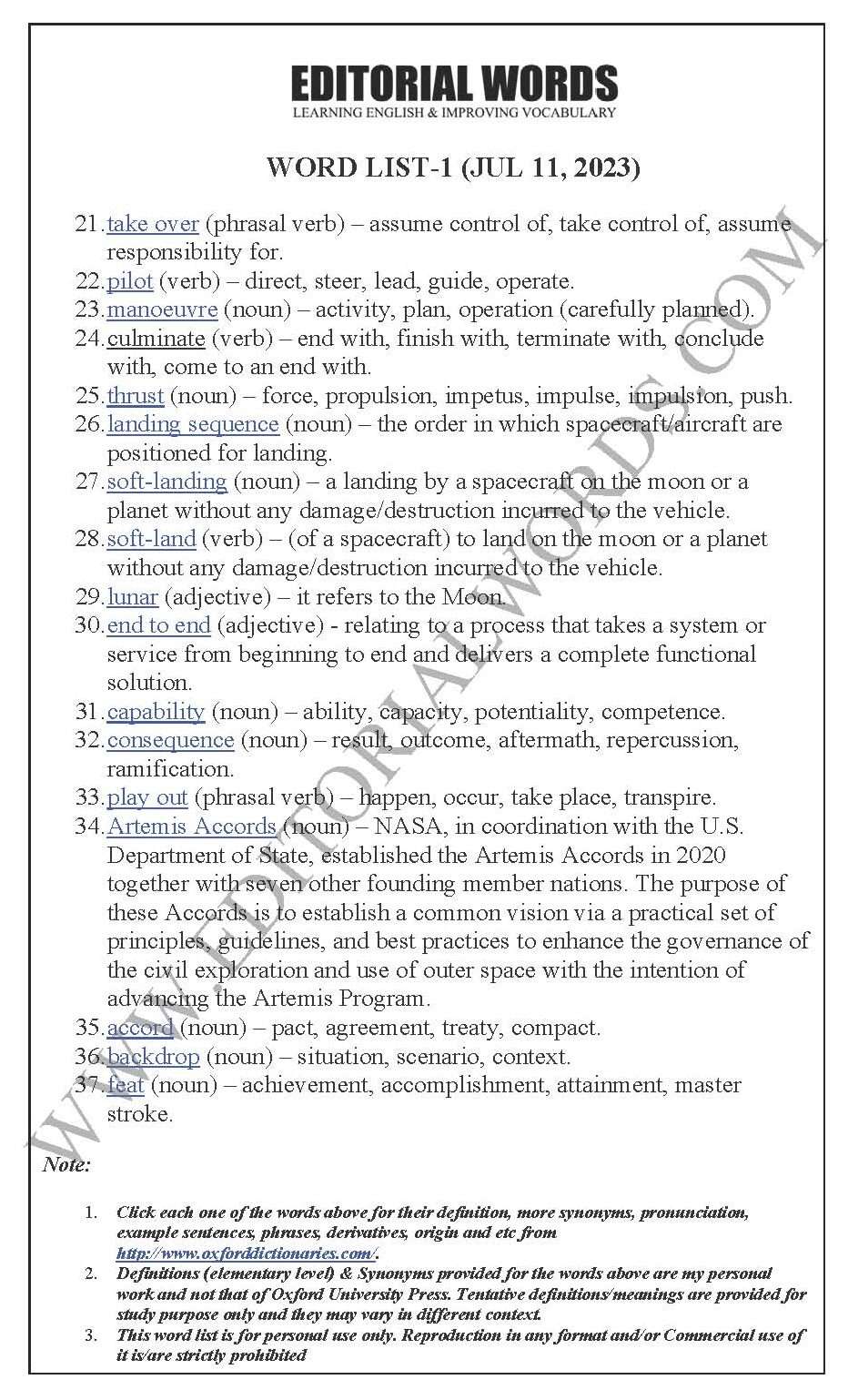 The Hindu Editorial (Second moonshot) – Jul 11, 2023