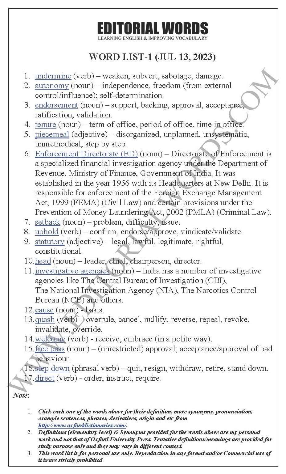 The Hindu Editorial (Undermining autonomy) – Jul 13, 2023