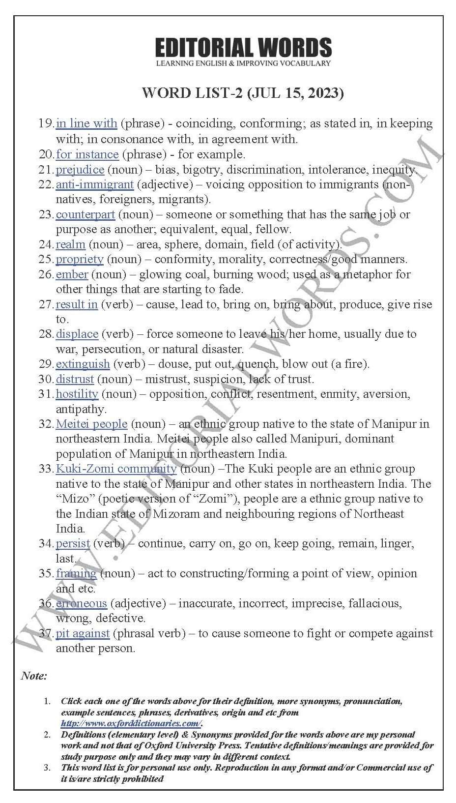 The Hindu Editorial (Problematic resolution) – Jul 15, 2023