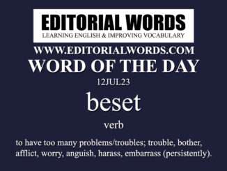 Word of the Day (beset)-12JUL23