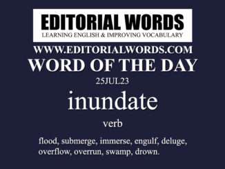 Word of the Day (inundate)-25JUL23