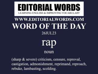 Word of the Day (rap)-26JUL23