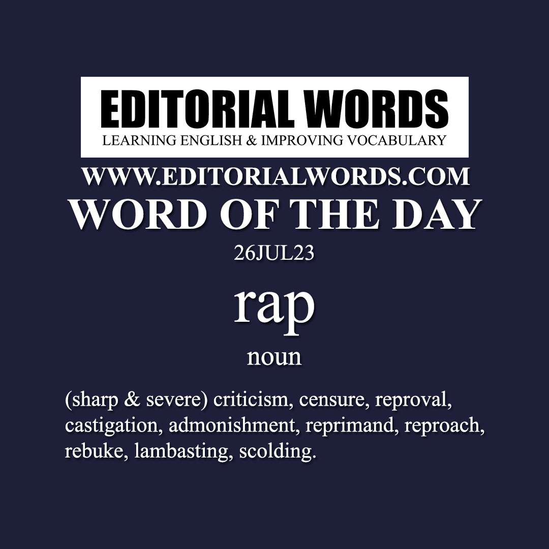 Word of the Day (rap)-26JUL23