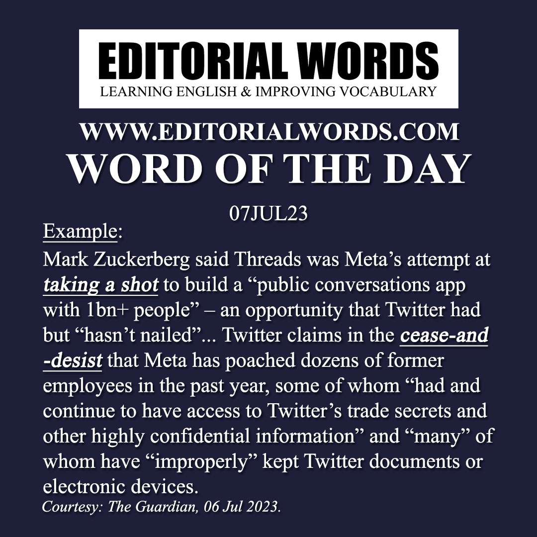 Word of the Day (cease-and-desist)-07JUL23