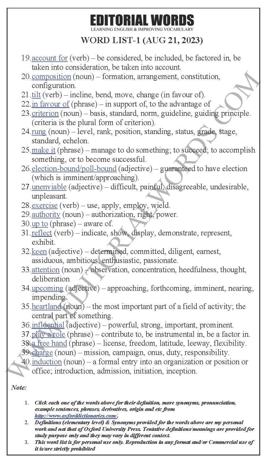 The Hindu Editorial (Election and selection) – Aug 21, 2023