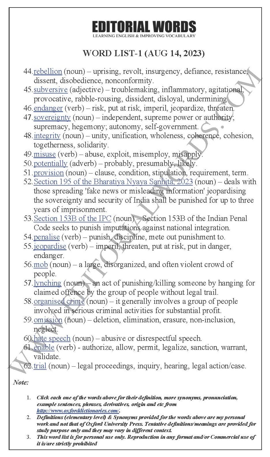 The Hindu Editorial (Rebooting the codes) – Aug 14, 2023