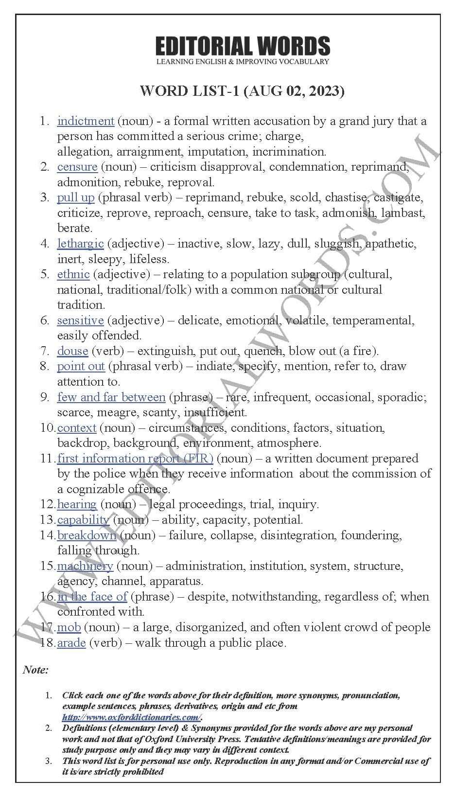 The Hindu Editorial (Supreme indictment) – Aug 02, 2023