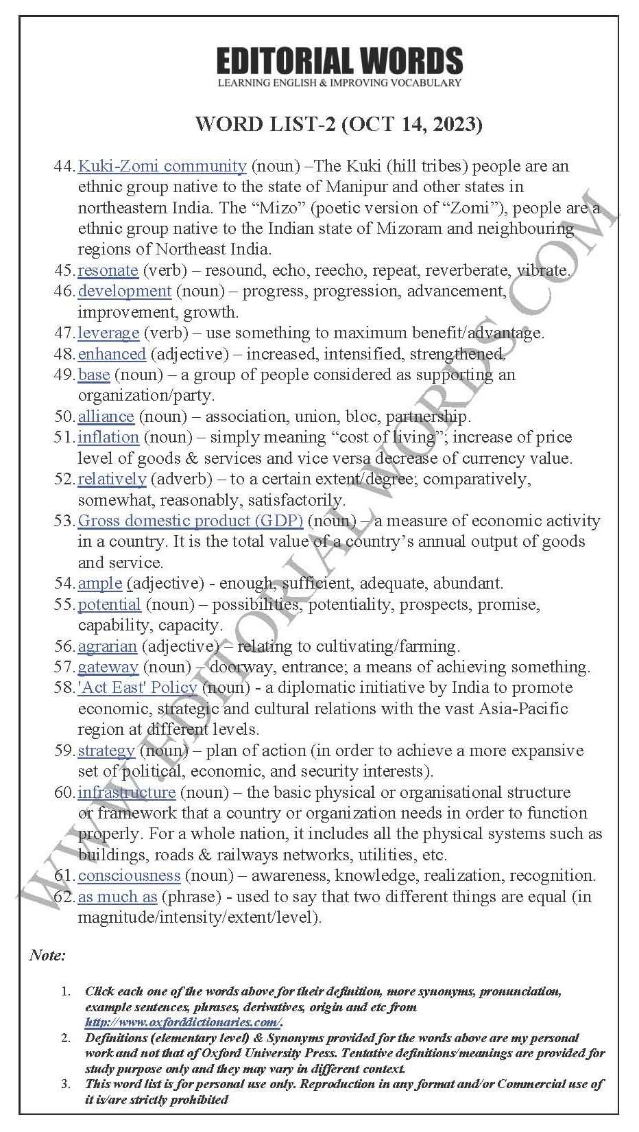 The Hindu Editorial (Triangular contest) – Oct 14, 2023