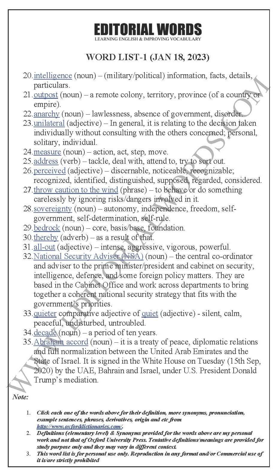 The Hindu Editorial (Regional turmoil) – Jan 18, 2024