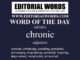 Word of the Day (chronic)-14FEB24