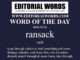 Word of the Day (ransack)-06MAR24