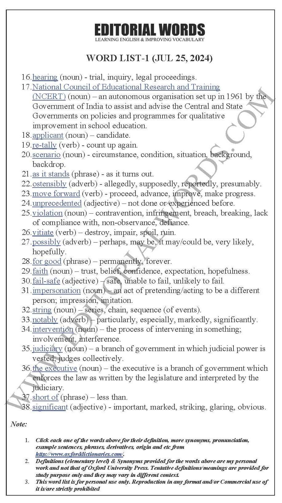 The Hindu Editorial (​​​​​Cleansing NEET) – Jul 25, 2024